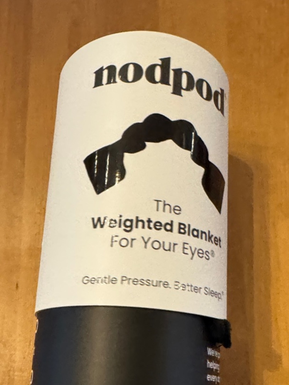 NIB! Nodpod The Weighted Blanket for Your Eyes